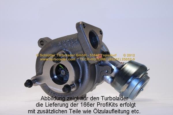 Schlütter Turbolader 166-00640 - Kompresors, Turbopūte adetalas.lv