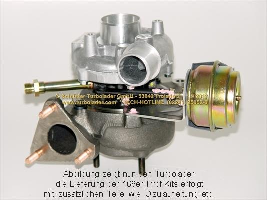 Schlütter Turbolader 166-00050 - Kompresors, Turbopūte adetalas.lv