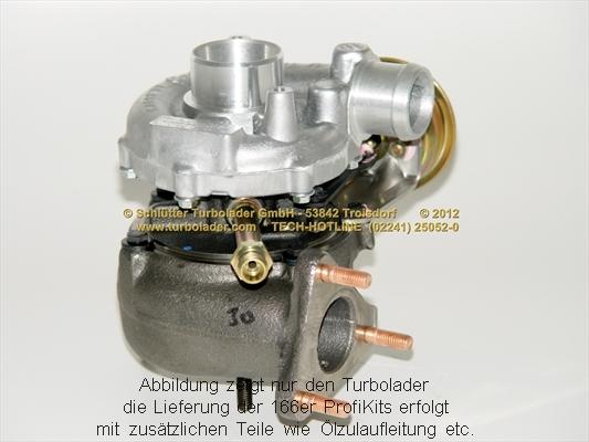 Schlütter Turbolader PRO-00050 - Kompresors, Turbopūte adetalas.lv