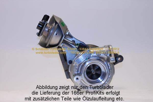 Schlütter Turbolader 166-00145EOL D2 - Kompresors, Turbopūte adetalas.lv