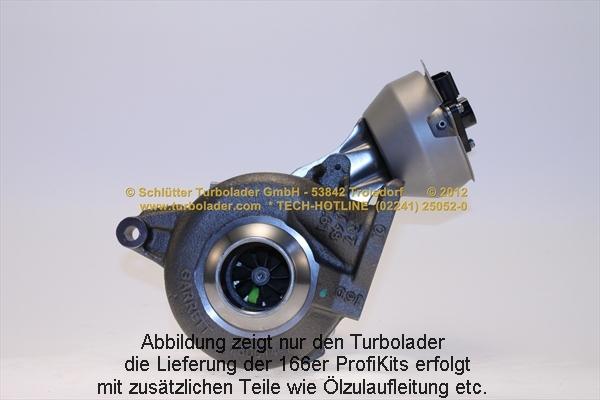 Schlütter Turbolader 166-00145EOL D2 - Kompresors, Turbopūte adetalas.lv