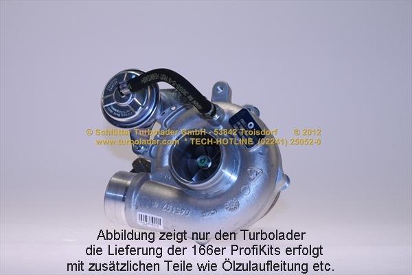 Schlütter Turbolader 166-00165 - Kompresors, Turbopūte adetalas.lv