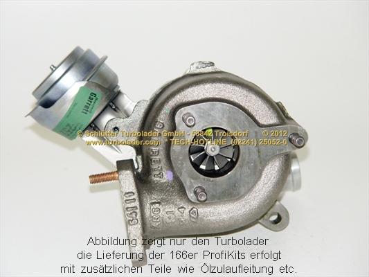 Schlütter Turbolader PRO-00100 D - Kompresors, Turbopūte adetalas.lv