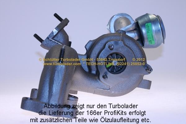 Schlütter Turbolader 166-01180EOL - Kompresors, Turbopūte adetalas.lv