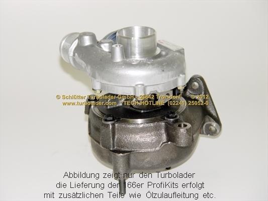 Schlütter Turbolader 166-00130 - Kompresors, Turbopūte adetalas.lv