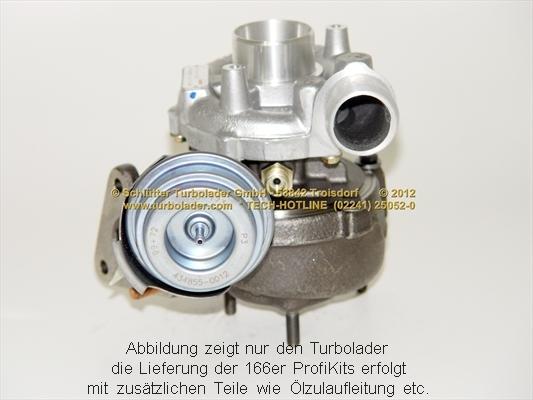 Schlütter Turbolader 166-00130 - Kompresors, Turbopūte adetalas.lv