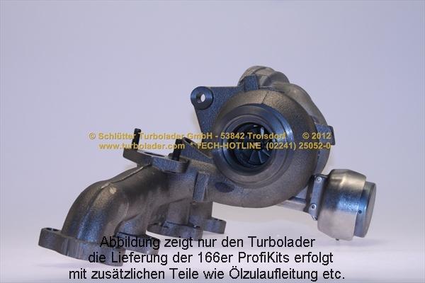 Schlütter Turbolader 166-00361EOL D - Kompresors, Turbopūte adetalas.lv