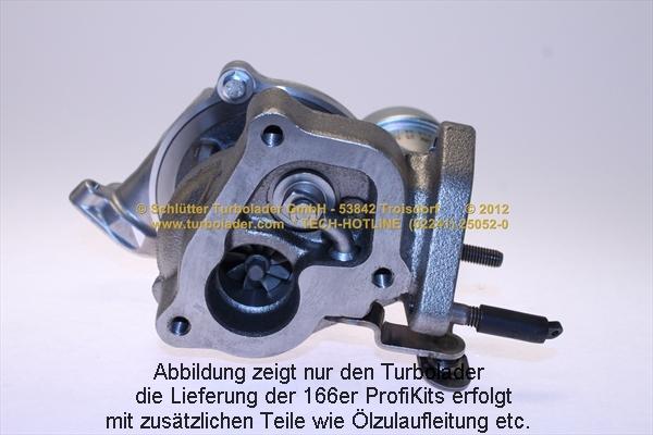 Schlütter Turbolader 166-00305EOL - Kompresors, Turbopūte adetalas.lv