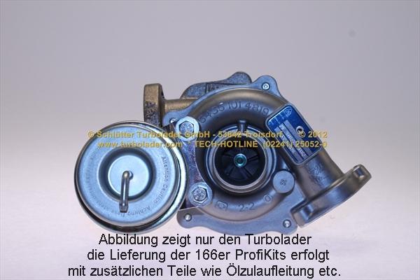 Schlütter Turbolader 166-00305 - Kompresors, Turbopūte adetalas.lv