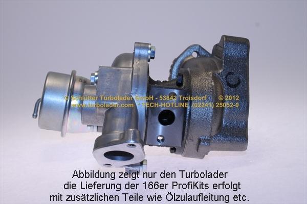 Schlütter Turbolader 166-00305EOL - Kompresors, Turbopūte adetalas.lv