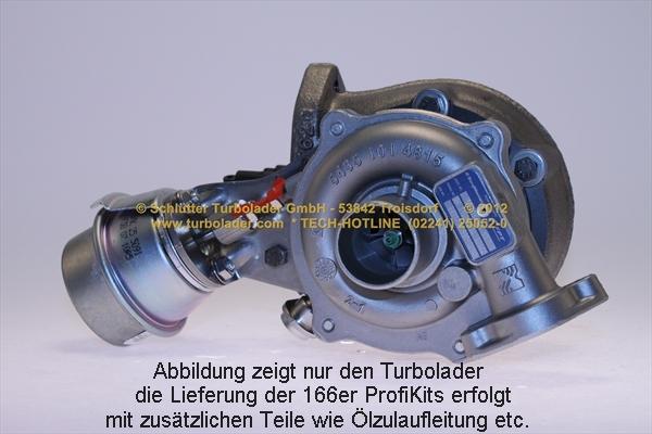 Schlütter Turbolader 166-00316EOL - Kompresors, Turbopūte adetalas.lv