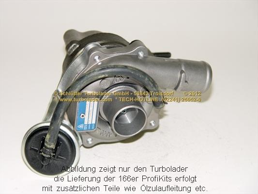 Schlütter Turbolader 166-00345 - Kompresors, Turbopūte adetalas.lv