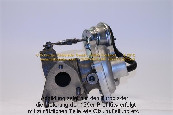 Schlütter Turbolader 166-00295EOL - Kompresors, Turbopūte adetalas.lv