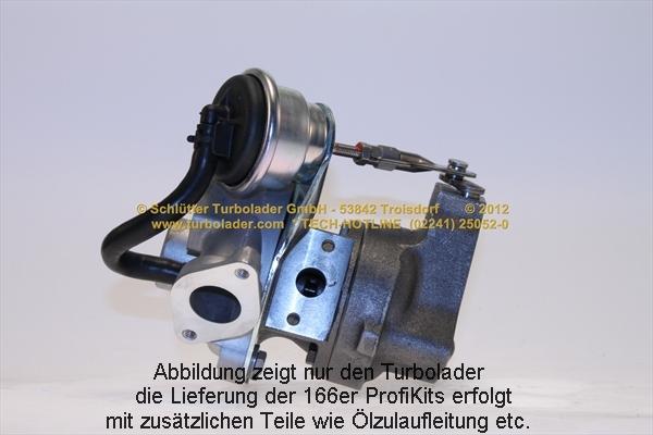 Schlütter Turbolader 166-00295EOL - Kompresors, Turbopūte adetalas.lv