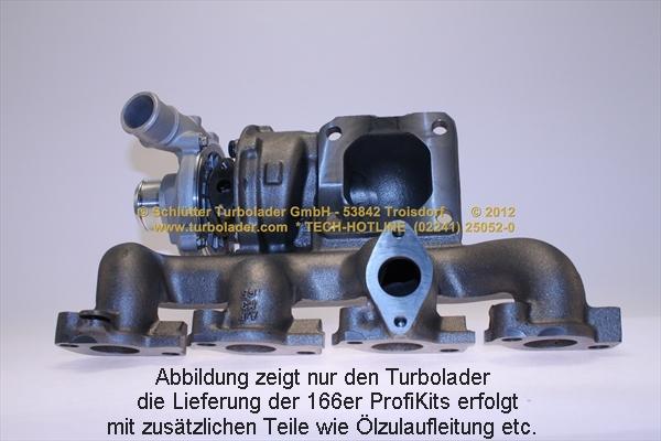 Schlütter Turbolader 166-00730 - Kompresors, Turbopūte adetalas.lv