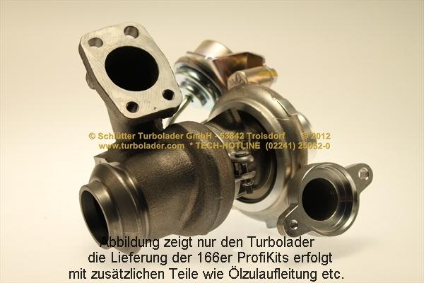 Schlütter Turbolader 166-05132EOL - Kompresors, Turbopūte adetalas.lv