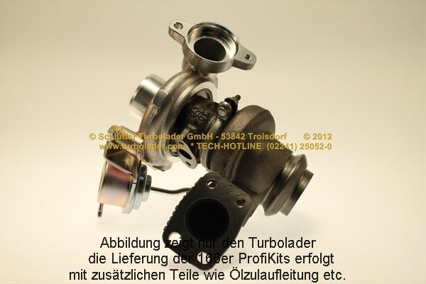 Schlütter Turbolader PRO-05133 - Kompresors, Turbopūte adetalas.lv