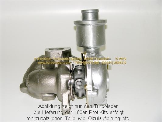 Schlütter Turbolader PRO-01050 - Kompresors, Turbopūte adetalas.lv