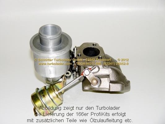 Schlütter Turbolader PRO-01050 - Kompresors, Turbopūte adetalas.lv