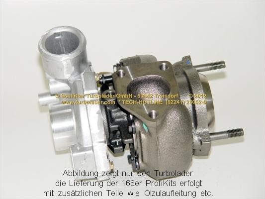 Schlütter Turbolader PRO-03001 - Kompresors, Turbopūte adetalas.lv