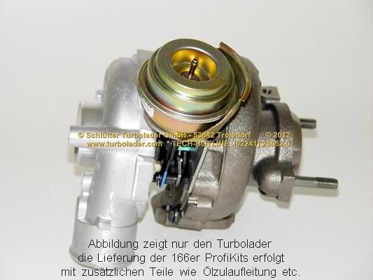 Schlütter Turbolader PRO-03001 - Kompresors, Turbopūte adetalas.lv