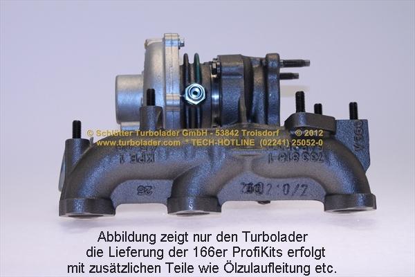 Schlütter Turbolader 166-02410EOL - Kompresors, Turbopūte adetalas.lv