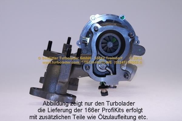 Schlütter Turbolader 166-02410EOL - Kompresors, Turbopūte adetalas.lv