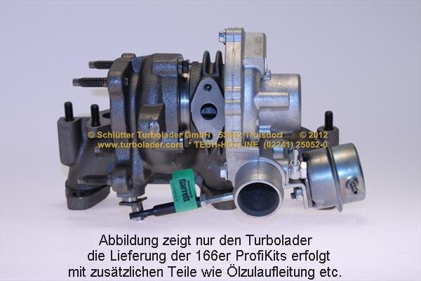 Schlütter Turbolader 166-02410EOL - Kompresors, Turbopūte adetalas.lv