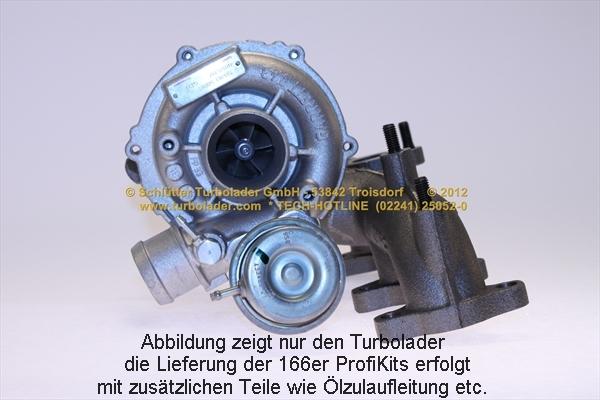 Schlütter Turbolader 166-02420EOL - Kompresors, Turbopūte adetalas.lv