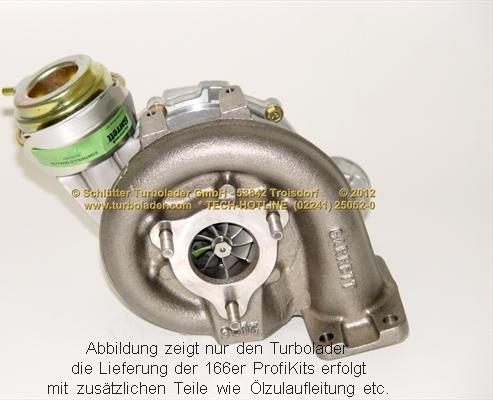 Schlütter Turbolader 166-02060EOL - Kompresors, Turbopūte adetalas.lv