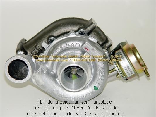 Schlütter Turbolader 166-02060EOL - Kompresors, Turbopūte adetalas.lv