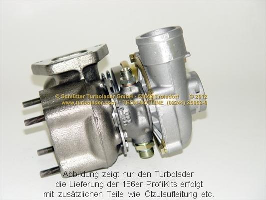 Schlütter Turbolader PRO-02170 - Kompresors, Turbopūte adetalas.lv