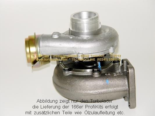 Schlütter Turbolader 166-02330EOL - Kompresors, Turbopūte adetalas.lv