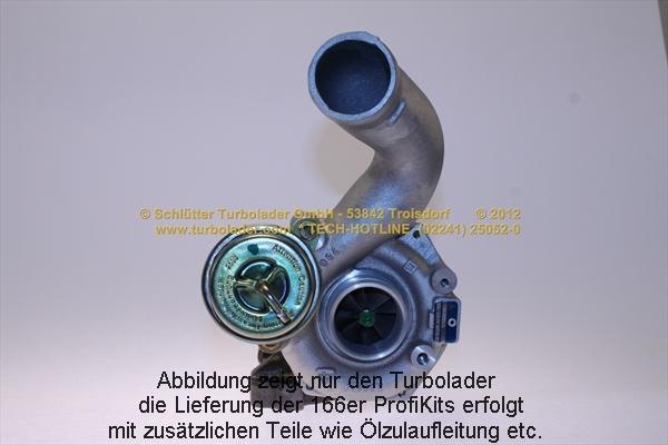 Schlütter Turbolader 166-02746 - Kompresors, Turbopūte adetalas.lv