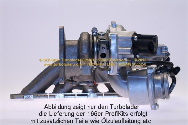 Schlütter Turbolader 166-09020EOL - Kompresors, Turbopūte adetalas.lv