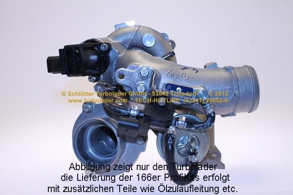 Schlütter Turbolader 166-09020EOL - Kompresors, Turbopūte adetalas.lv