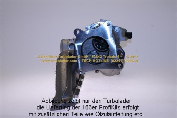 Schlütter Turbolader 166-09020EOL - Kompresors, Turbopūte adetalas.lv