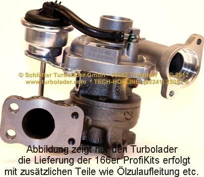 Schlütter Turbolader PRO-07040 - Kompresors, Turbopūte adetalas.lv