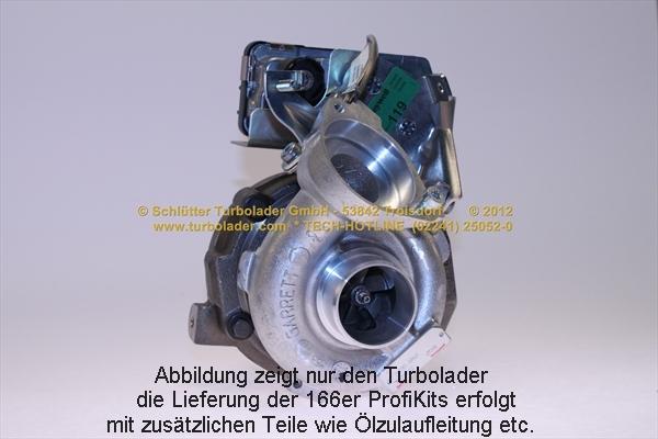 Schlütter Turbolader 166-07051 - Kompresors, Turbopūte adetalas.lv