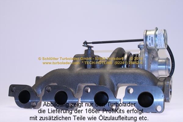 Schlütter Turbolader PRO-05111 - Kompresors, Turbopūte adetalas.lv