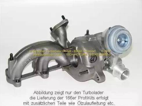 Schlütter Turbolader PRO-01514 - Kompresors, Turbopūte adetalas.lv