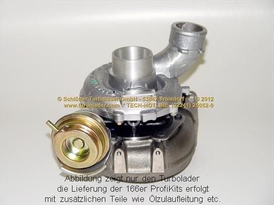 Schlütter Turbolader PRO-02040EOL - Kompresors, Turbopūte adetalas.lv