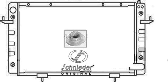 SCHNIEDER AUTOTECH LRS33.00116 - Radiators, Motora dzesēšanas sistēma adetalas.lv