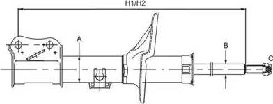 SCT-MANNOL Z 3112L - Amortizators adetalas.lv