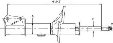 SCT-MANNOL Z 3112R - Amortizators adetalas.lv