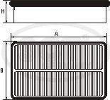 SCT-MANNOL SB 986 - Gaisa filtrs adetalas.lv