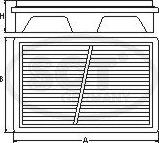 SCT-MANNOL SB 957 - Gaisa filtrs adetalas.lv