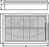 SCT-MANNOL SB 975 - Gaisa filtrs adetalas.lv