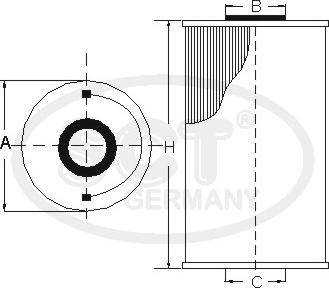 SCT-MANNOL SC 7007 - Degvielas filtrs adetalas.lv