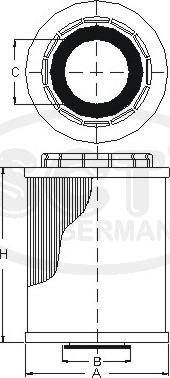 SCT-MANNOL SH 4041 L - Eļļas filtrs adetalas.lv